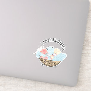 Pegatina Love Knitting Yarn Bowl