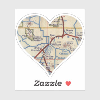 Pegatina Love Willcox Arizona
