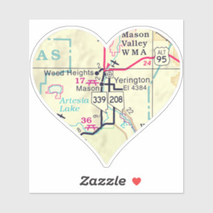 Pegatina Love Yerington NV