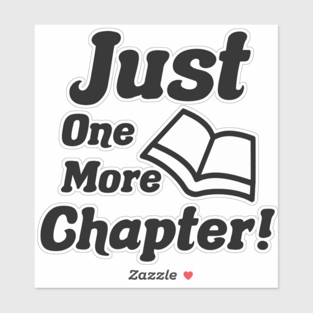 Pegatina Lover de libros divertidos (Hoja)