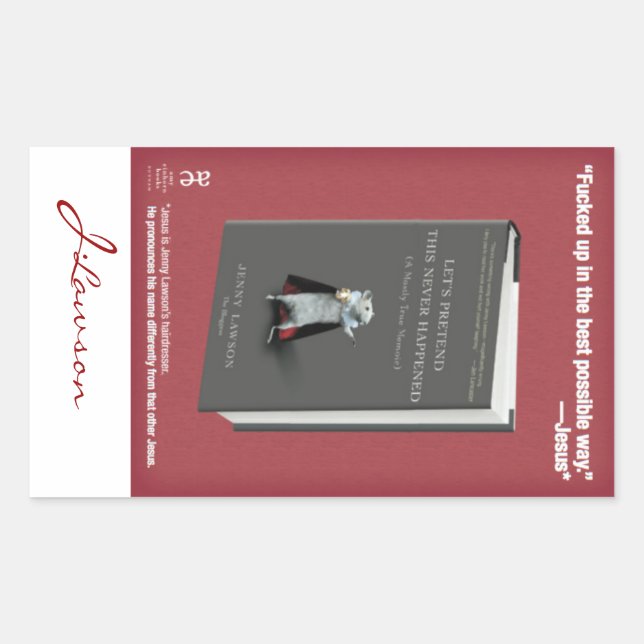 Pegatina LPTNH (placa de biblioteca) - Hoja de 4 (Anverso)