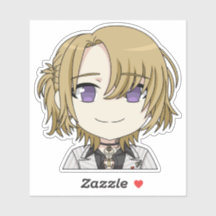 Luca Kaneshiro Chibi Sticker Sonriendo