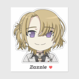 Pegatina Luca Kaneshiro Chibi Sticker Sonriendo