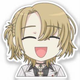 Pegatina Luca Kaneshiro Smiling Chibi Sticker