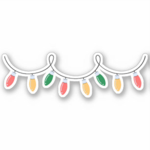 Pegatina Luces de navidad