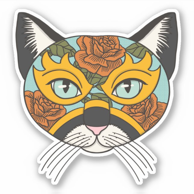 Pegatina Lucha libre (Anverso)