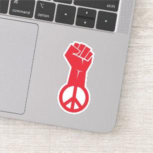 Pegatina Lucha Por La Paz