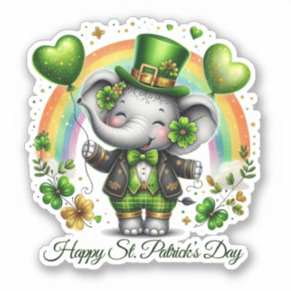 Pegatina Lucky Happy St. Patrick’s Day Sticker