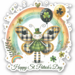 Pegatina Lucky Happy St. Patrick’s Day Sticker
