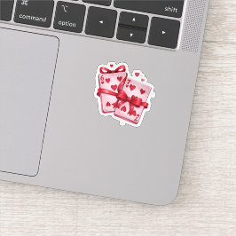 Pegatina Lucky in Love: Vintage 6 & 7 of Hearts