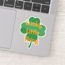 Pegatina Lucky Little Thing 4-Leaf Clover St Patrick's Day