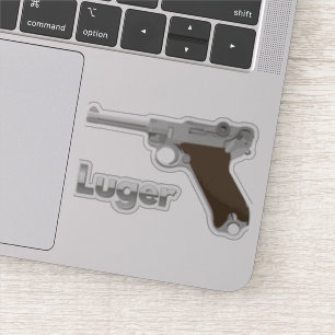 Pegatina Luger Pistol alemán