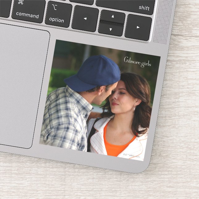 Pegatina Luke y Lorelai Gilmore (Detalle)