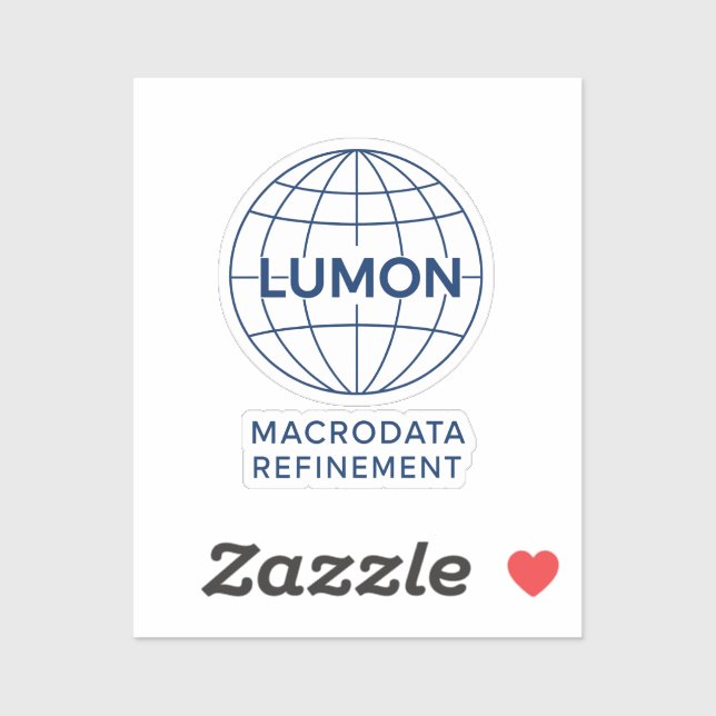 Pegatina Lumon Macrodata Refinement (Hoja)