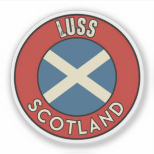 Pegatina Luss, Escocia