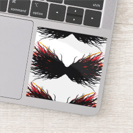 Pegatina Lust Abstract 7 Deadly Sins Alcohol Ink Art