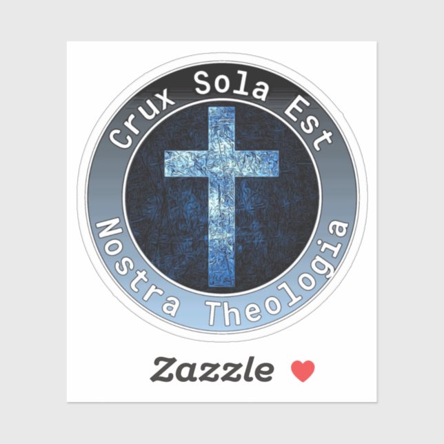 Pegatina Luterano confesional (Hoja)