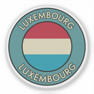 Pegatina Luxemburgo