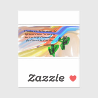 Pegatina Luz de Jesús del mundo