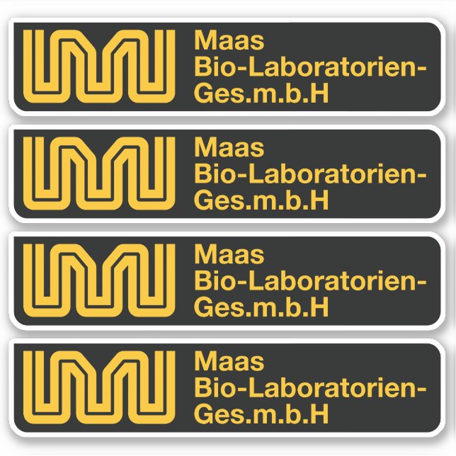 Pegatina Maas Biolabs (Neuromancer)