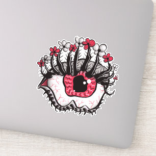 Pegatina Macabre Eye Creepy Witchen Gótico