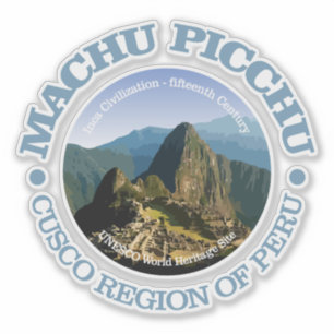 Pegatina Machu Picchu