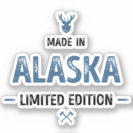Pegatina Made in Alaska Limited Edition