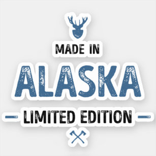 Pegatina Made in Alaska Limited Edition