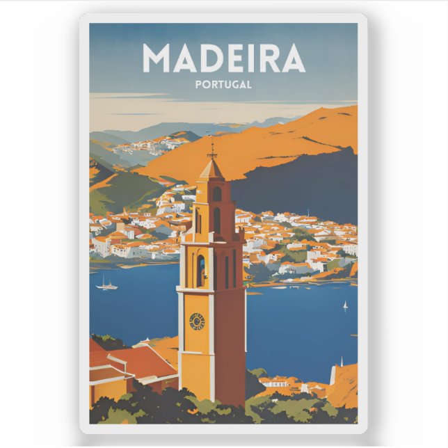 Pegatina Madeira (Anverso)