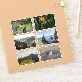 Pegatina Madeira Portugal Travel Photography Sticker sheet