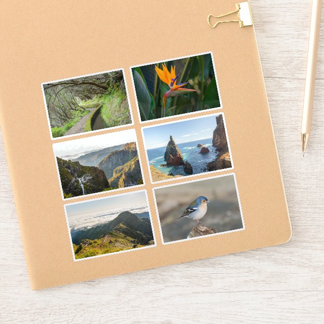 Pegatina Madeira Portugal Travel Photography Sticker sheet (Cuaderno)