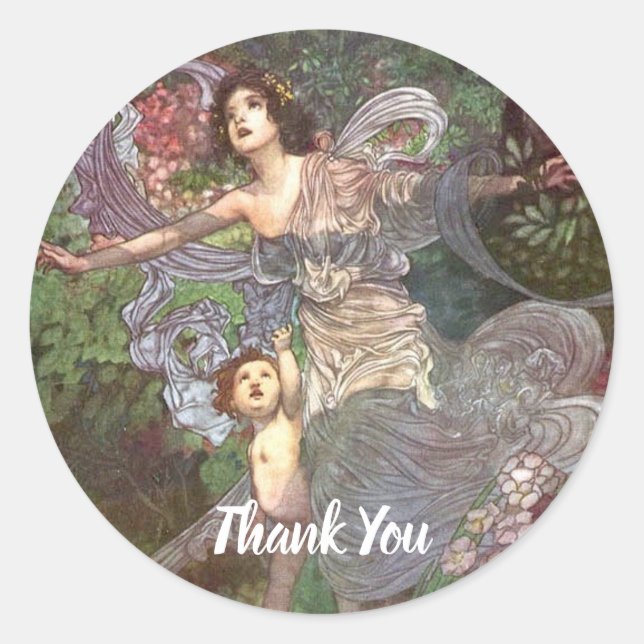 Pegatina madre e hijo de Charles Robinson (Anverso)