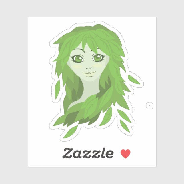 Pegatina Madre Tierra (Hoja)