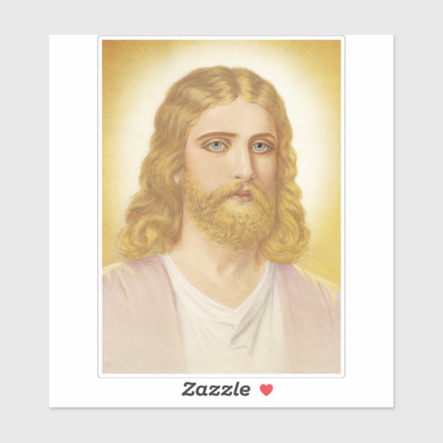Pegatina Maestro Ascendido Jesucristo (Hoja)
