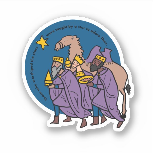 Pegatina Magi (Anverso)