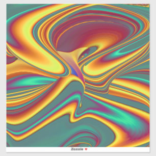 Pegatina Mágica de las flores de otoño del verano de primav