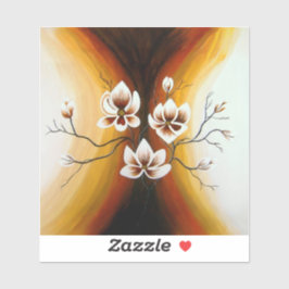 Pegatina Magnolien, Acryl -