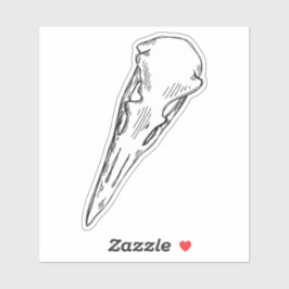 Pegatina Magpie Skull