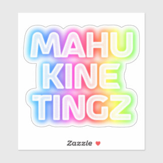 Pegatina Mahu kine tingz2