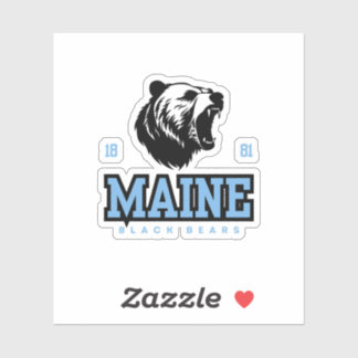 Pegatina Maine Black Bears