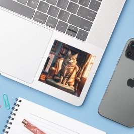 Pegatina Maine Coon Cat