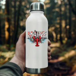 Pegatina Maine Lobster Sticker | Coastal State Travel Decal