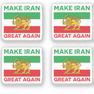 Pegatina Make Iran Great Again Persian II