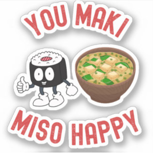 Pegatina Maki Miso Happy - Sueño lindo