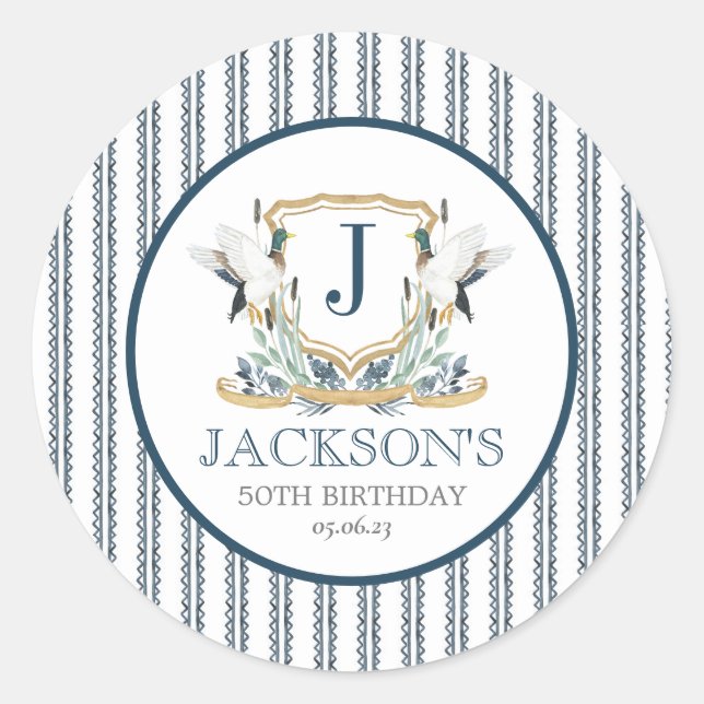 Pegatina Mallard Duck, pegatina fiesta mallard (Anverso)