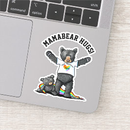 Pegatina Mamabear Hugs