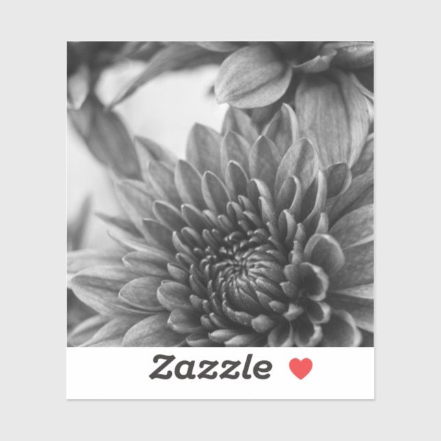 Pegatina Mamás en blanco y negro (Hoja)