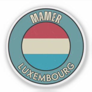 Pegatina Mamer, Luxemburgo