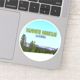 Pegatina Mammoth Mountain Ski Resort California Vintage