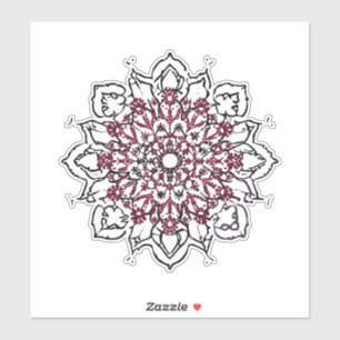 Pegatina mandala